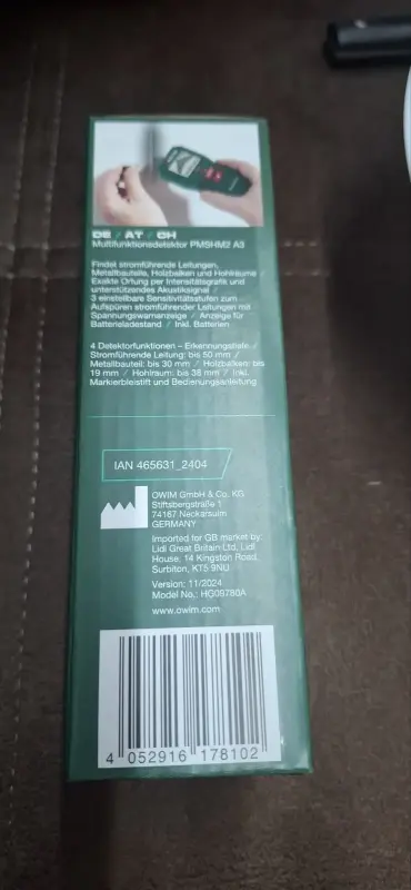 Толщинометр детектор Pakside.Германия - Вся Беларусь - 242054 - Доска объявлений Kupika.by - Фото 2