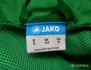 Куртка зелёная JAKO размер S Оригинал