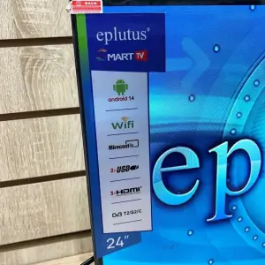 Смарт телевизор 32'' Eplutus EP-320T2SHD Android 14 ДОСТАВКА