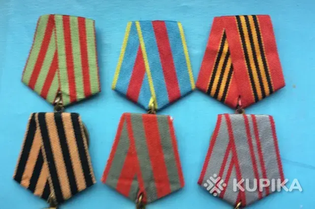 колодки с лентами