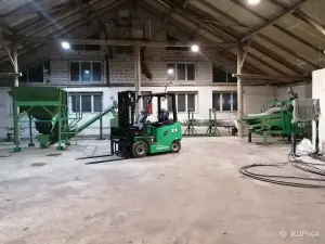 Линия по производству резиновой крошки из резиновых чипсов