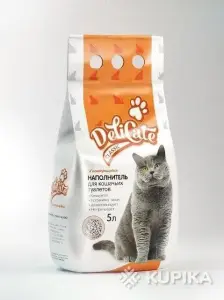 Наполнитель комкующийся , премиум Delicate , 30л