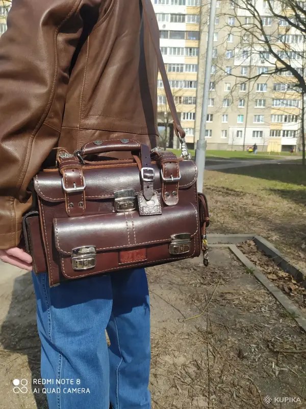 дорожная мужская сумка .кожа. - Вся Беларусь - 244079 - Доска объявлений Kupika.by - Фото 3