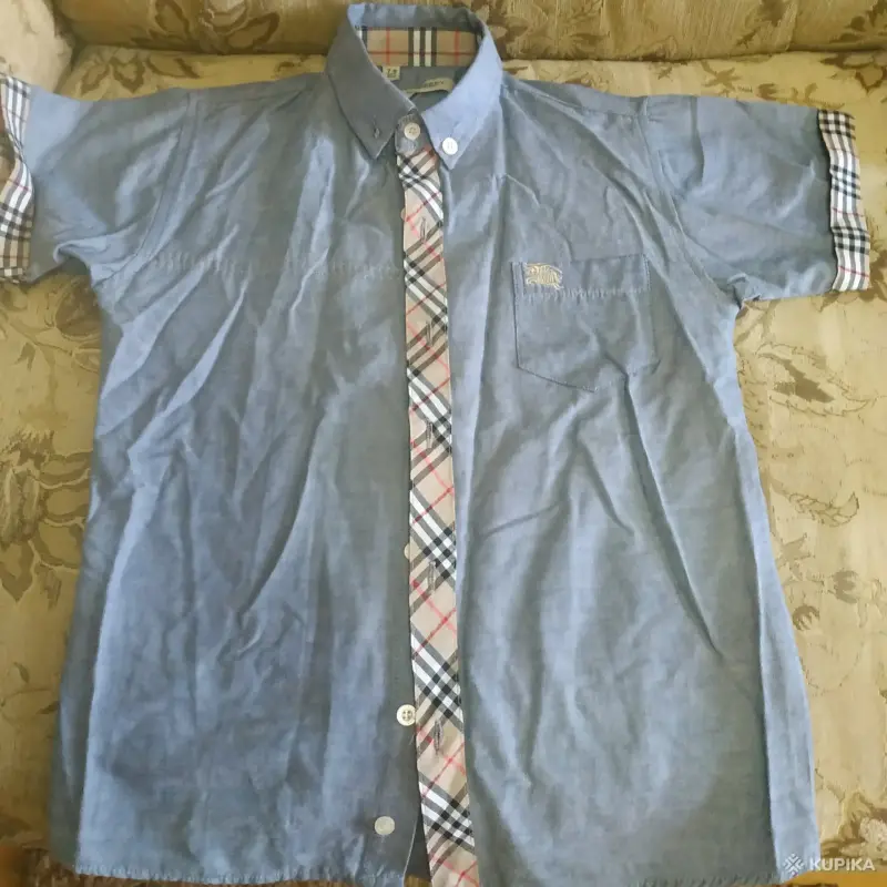 Детские рубашки Burberry London и Armani Junior, оригинал