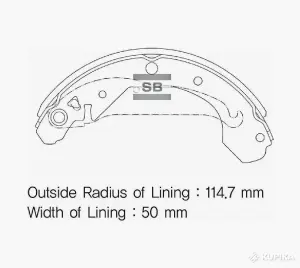 Тормозные колодки Hi-Q SA103 Daewoo Rezzo Tacuma