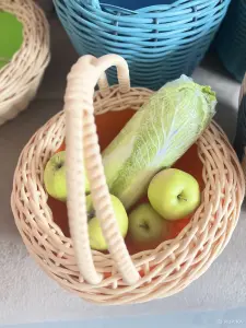 Корзина из ротанга