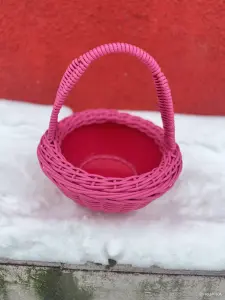 Корзина из ротанга