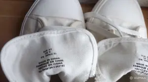 Кроссовки кеды белые H&M евро размер 42