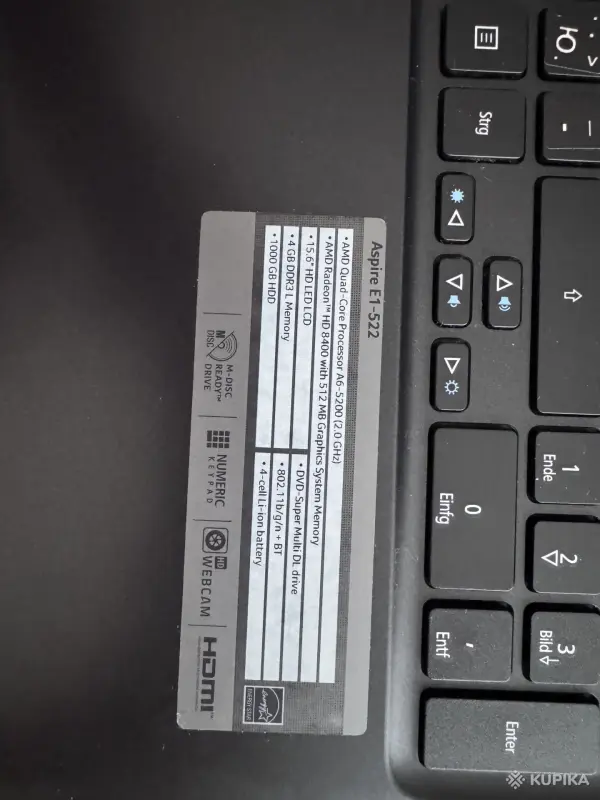 Ноутбук Acer с зарядным устройством - Вся Беларусь - 244997 - Доска объявлений Kupika.by - Фото 4