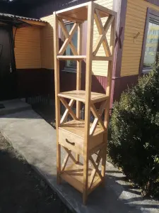 Стеллаж из массива
