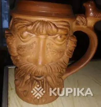 Кружка из глины