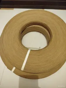 Кромка- шпон дуба 0.55×22(44)мм ×100метров