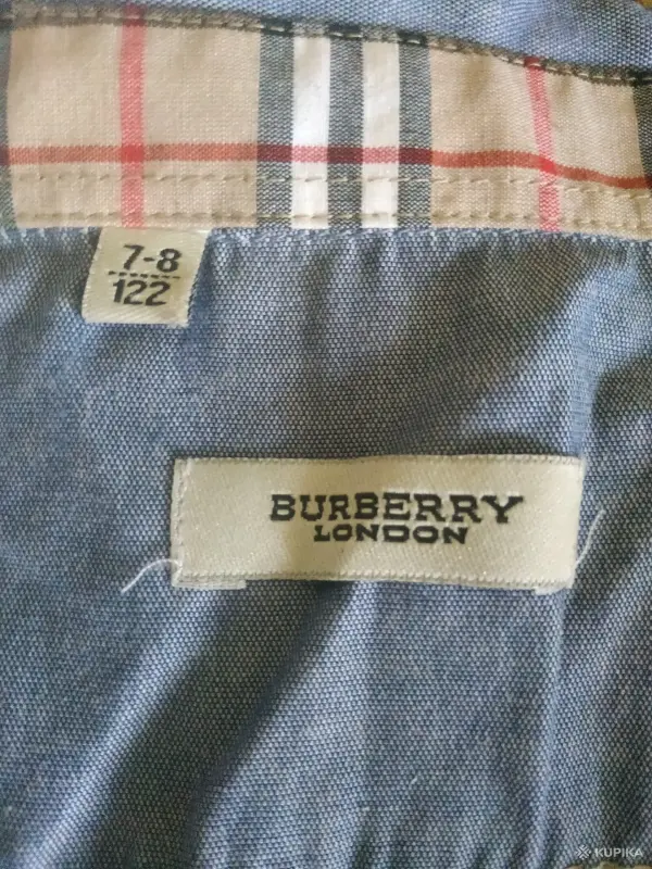 Детские рубашки Burberry London и Armani Junior, оригинал - Вся Беларусь - 244098 - Доска объявлений Kupika.by - Фото 2