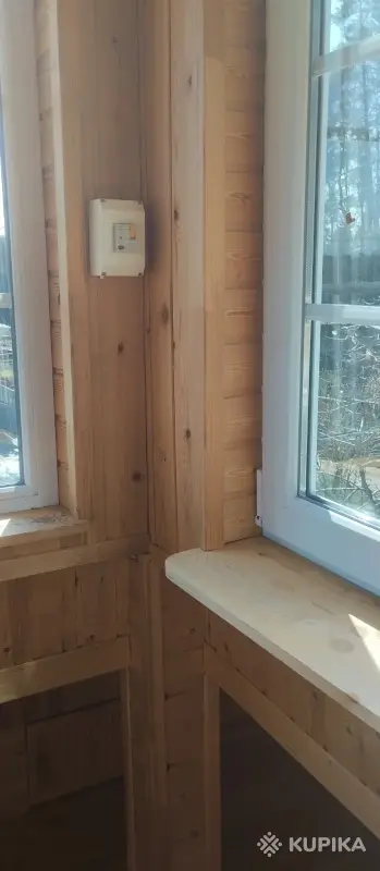 Монтаж вагонки, имитация бруса, блокхауса