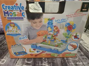 Развивающий конструктор с шуруповёртом