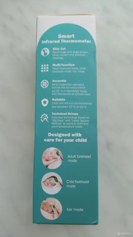 Техника для здоровья - Инфракрасный термометр - Вся Беларусь - Фото 3 Инфракрасный термометр - Вся Беларусь - 242809 - Доска объявлений Kupika.by - Фото 3