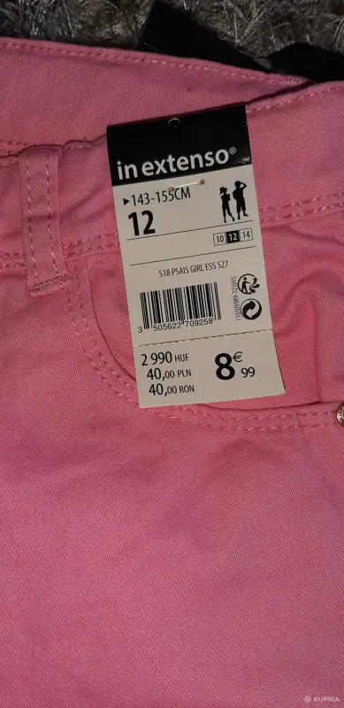 Джинсы розовые.Польша