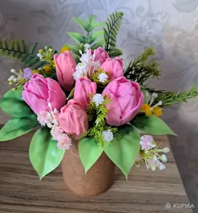Букеты из мыльных цветов