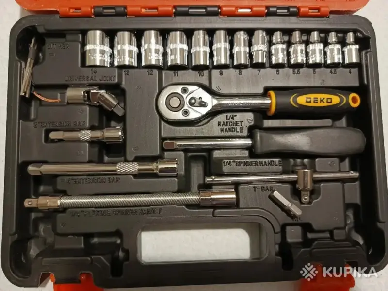 Набор инструментов DEKO DKMT46 (46 предметов) - Вся Беларусь - 243544 - Доска объявлений Kupika.by - Фото 2