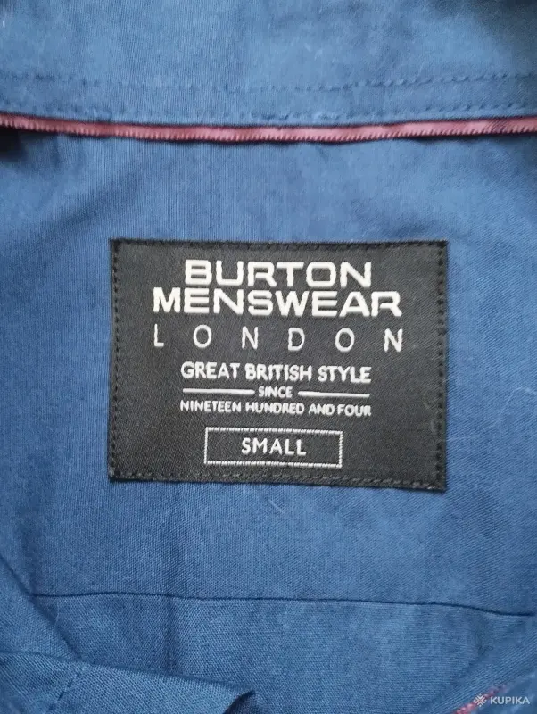 Мужские рубашки - Рубашка BURTON р-р 46(S)-новая. - Вся Беларусь - Фото 4 Рубашка BURTON р-р 46(S)-новая. - Вся Беларусь - 243037 - Доска объявлений Kupika.by - Фото 4