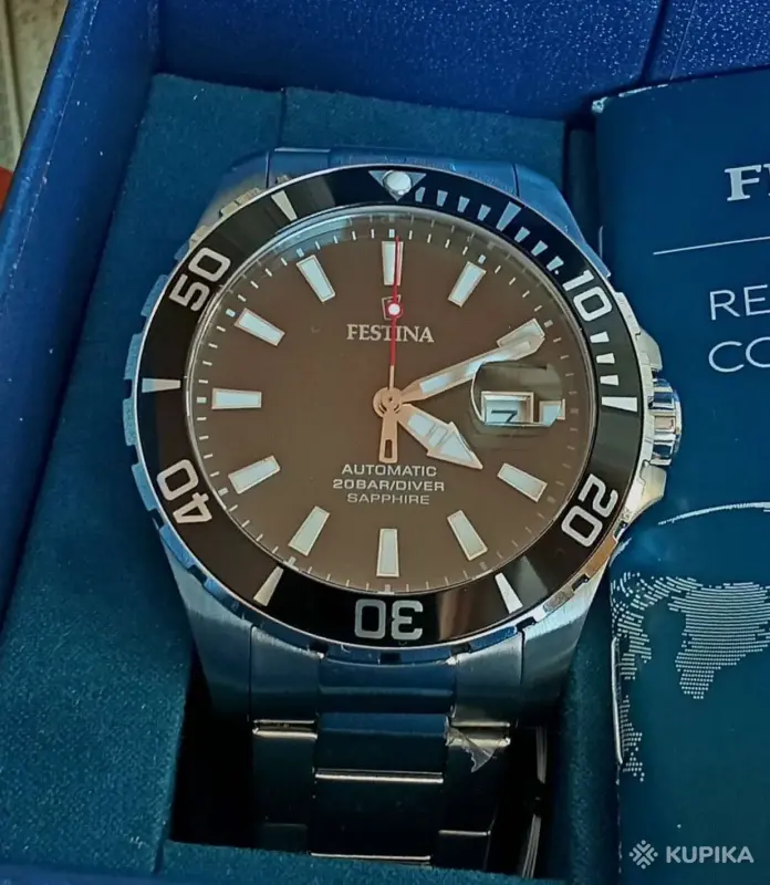 Новые Festina Automatiс Sapphire Diver 200m - Вся Беларусь - 242851 - Доска объявлений Kupika.by - Фото 2