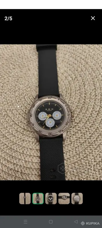 Часы BMW кварц японский механизм. Из девяностых.