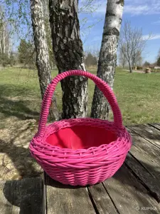 Корзина из ротанга