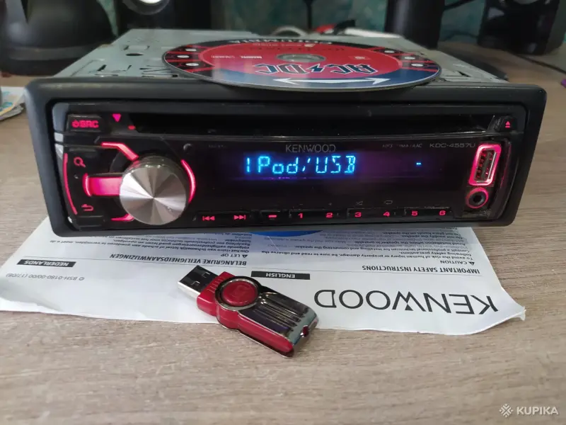 CD MP 3 USB Магнитола Kenwood