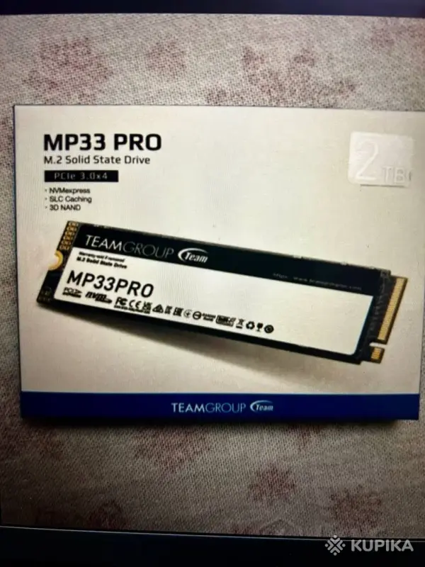 Новый SSD 2TB M.2 (TEAMGROUP MP33 PRO  NVMe) накопитель