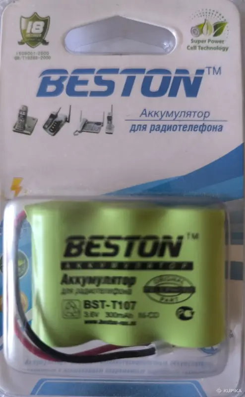 Аккумулятор Beston BST-T107 (для радиотелефонов,)