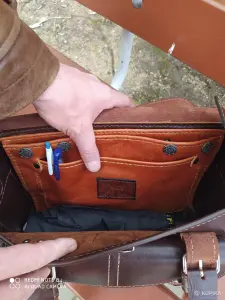 дорожная мужская сумка .кожа.