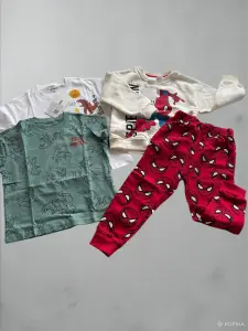 Лот 4в1 НОВЫЙ. Спортивный костюм Zara на байке(100см) 2 футболки Waikiki (92-98см) СТОК