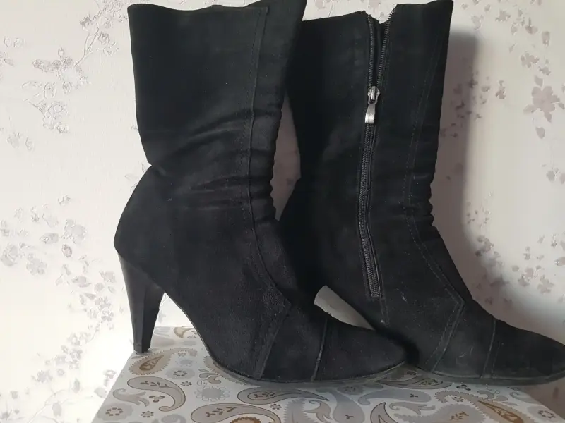 Женская обувь БУ и новая - полусапожки,замша, весна - Вся Беларусь полусапожки,замша, весна - Вся Беларусь - 242180 - Доска объявлений Kupika.by