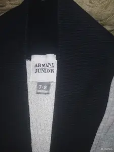 Детский свитер для мальчика (кофта) Armani Junior