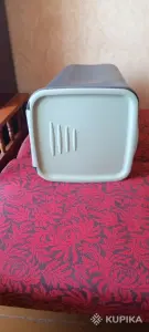 Бак пластиковый универсальный с крышкой, новый, 43л