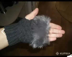 Перчатки без пальцев