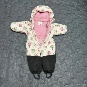 Зимний комбинезон для девочки 1-1,5 года