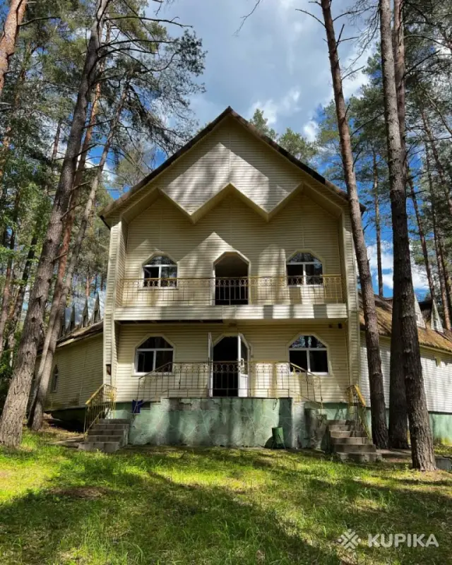 Продажа загородного двухэтажного дома в лесу