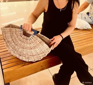 Сумка плетеная