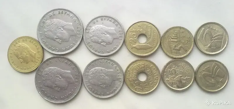 Испанские монеты в коллекцию - Вся Беларусь - 243303 - Доска объявлений Kupika.by - Фото 2