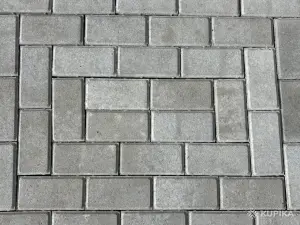 Кирпичик 198*98*80мм (серый)