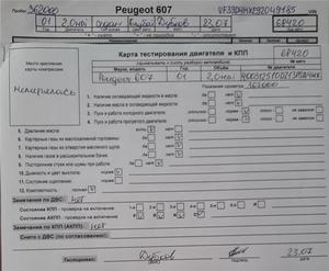 Б/У запчасти Peugeot 607 2000-2010 с доставкой