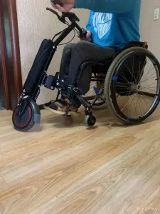 Электро приставка для инвалидной коляски