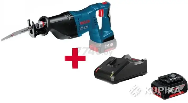 Профессиональная сабельная пила Bosch GSA 18V-LI P