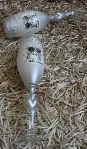 Стеклянные фужеры 'Я Тебя Люблю'