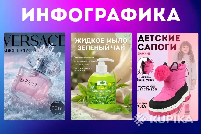 Инфографика товара - Вся Беларусь - 244109 - Доска объявлений Kupika.by - Фото 13