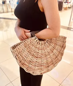 Сумка плетеная