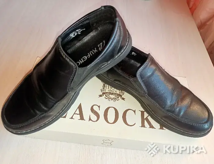 Туфли для мальчика, черные, 32 размер, б/у - Видзы - 242544 - Доска объявлений Kupika.by - Фото 2