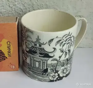 Маленькая старинная кружка Creil et Montereau