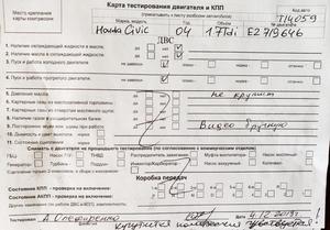 Б/У запчасти Honda Civic 2000-2006 с доставкой